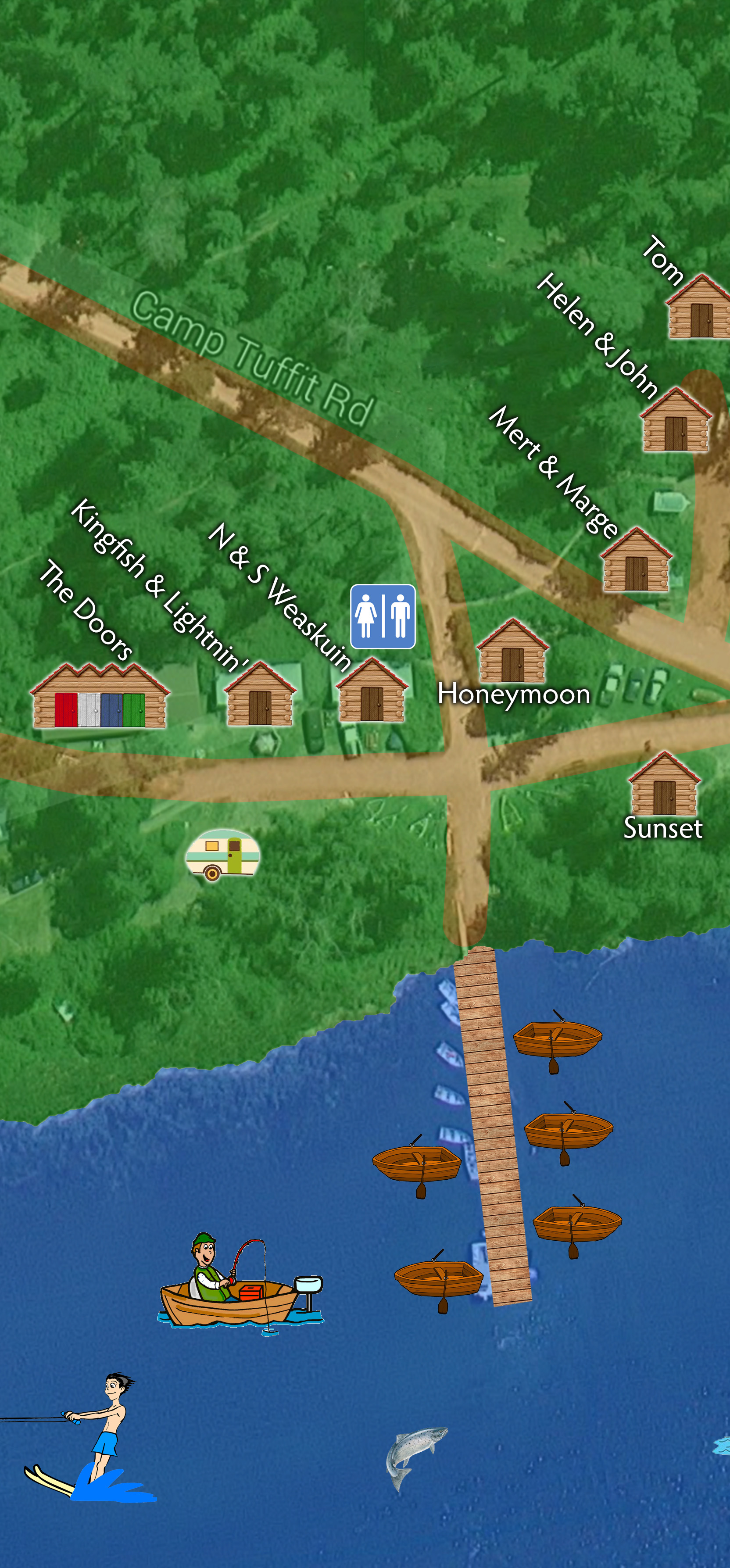 Camp Tuffit Map